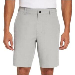NEW Banana Republic Men's 32 Comfort Flat Front Shorts Gray Stretch